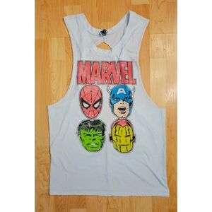 Recycled Karma Marvel cut-out tank top